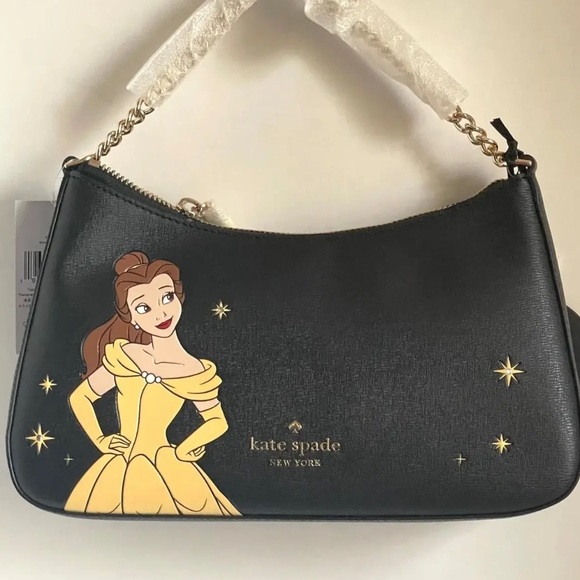 NWT Kate Spade Disney Crossbody Belle Beauty The Beast Convertible Shoulder Bag - Picture 12 of 12